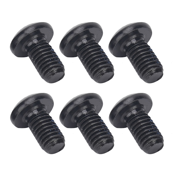 M5x10mm Mountain Bike Bromsskiva Titan Stål Skruv Cykel Universal T25 Head Bolts Svart