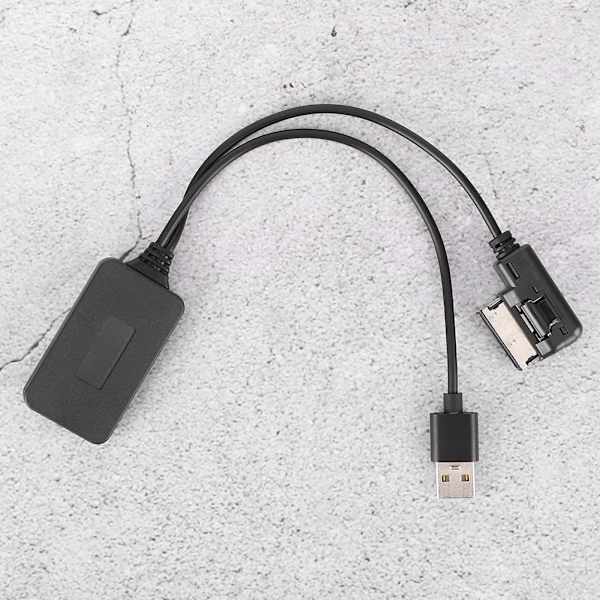 AMI MMI Bluetooth Adapter Aux-kabel med USB-strømforsyning Passer til A5 8T A6 4F A8 4E Q7 7L