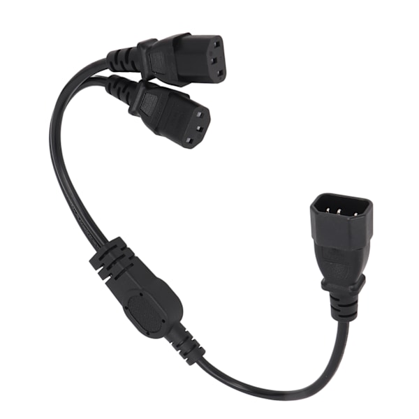 UPS Server C14 till 2 C13 Strömsladd C14 till 2 C13 Y Splitter Adapter Förlängning Strömkabel sladd för PC Bildskärmar Skrivare