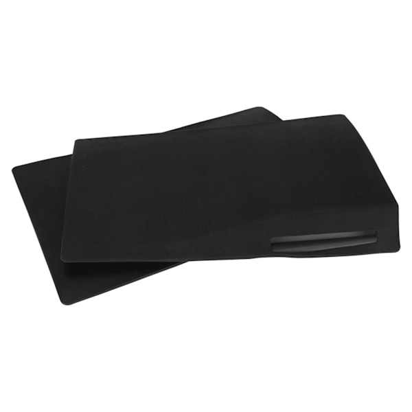 Til PS5 Silikon Skin Cover Vandafvisende Støvbestandig, Ridsefast Hudbeskyttelsesetui til PS5 Disk Edition Sort