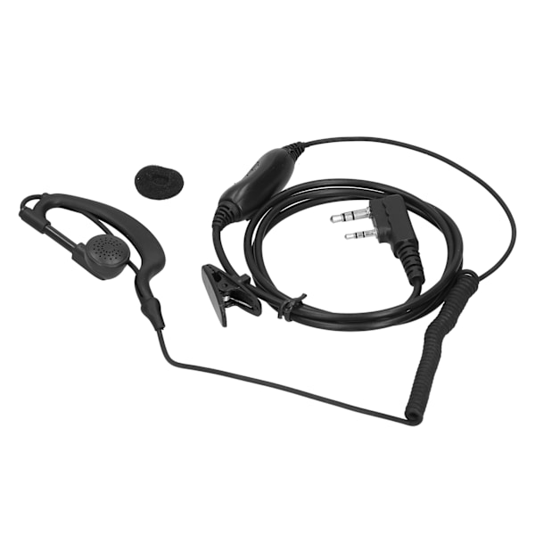 Walkie Talkie hörlurar PTT Design för Kenwood THG71E/K2/K2A/K2E/K2ET/21/21AT/21BT/22