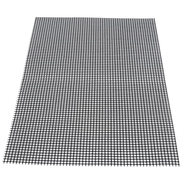 Fødevaregodkendt non-stick gitter Multifunktionel grillmåtte Kompatibel med udendørs grill (sort 30x40 cm)