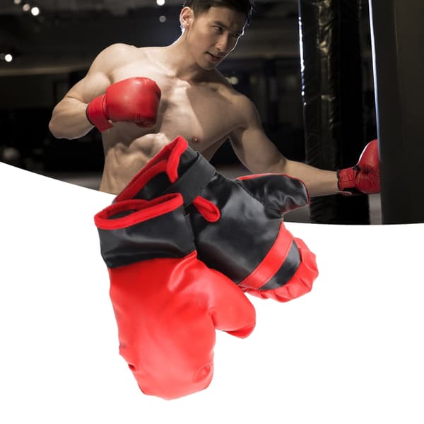 Sports boksehansker for barn PU Full Punching Blocking Power Training Sparringhansker