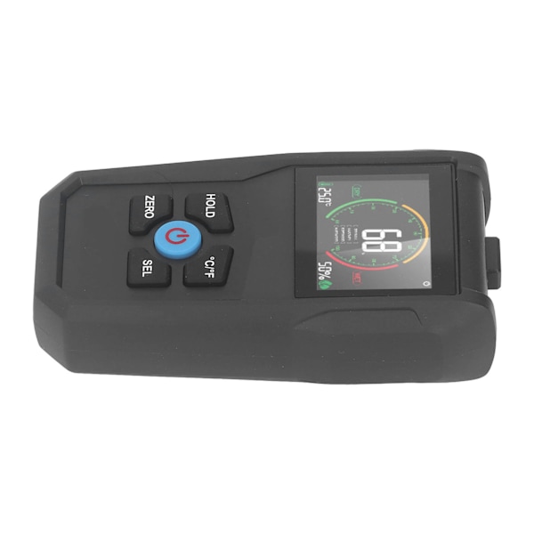Pinless Fugtmåler LCD Digital Display 4 i 1 Fugtighedssensor til Træ