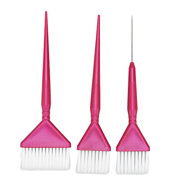 3 ST Hårfärgsborstar Färgning Dying Bleking Brush Kit för hushåll eller skönhetssalong