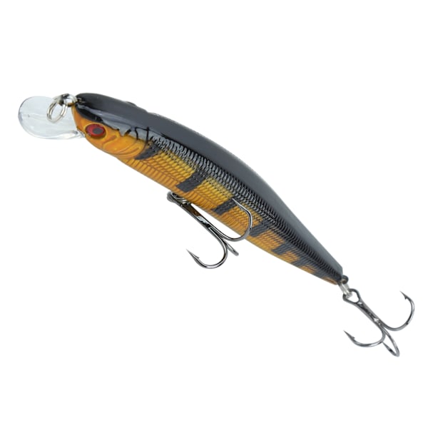 5 kpl muovinen simulointi Minnow Long Shot -viehe diskanttikoukulla kalastusvälineet10#