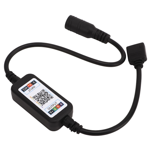 2 stk Mini LED Controller Bluetooth RGB Musik Controller USB 5V DC 5‑24V 4 Pins LED Kontrol til 5050 LED Strip Lys