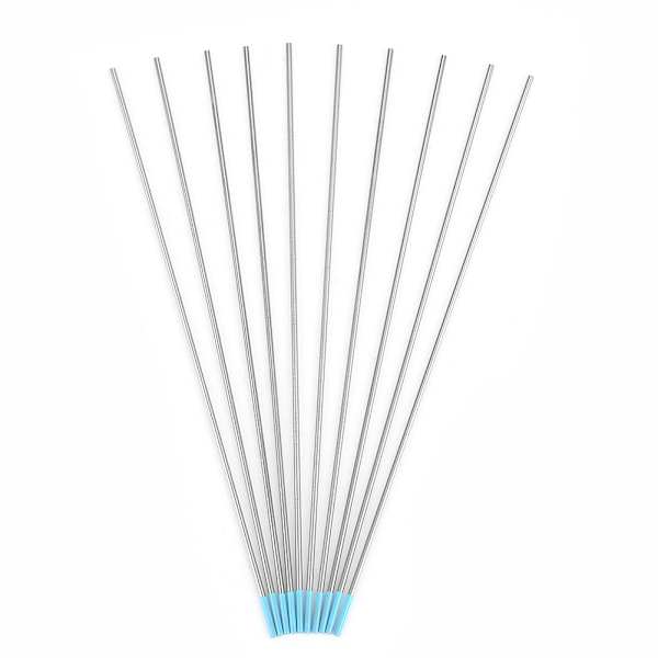 10 st box WL20 Tungsten Electrode Professional Tig Rod 2,0 % Lanthanerad (2,4 mm*150 mm)