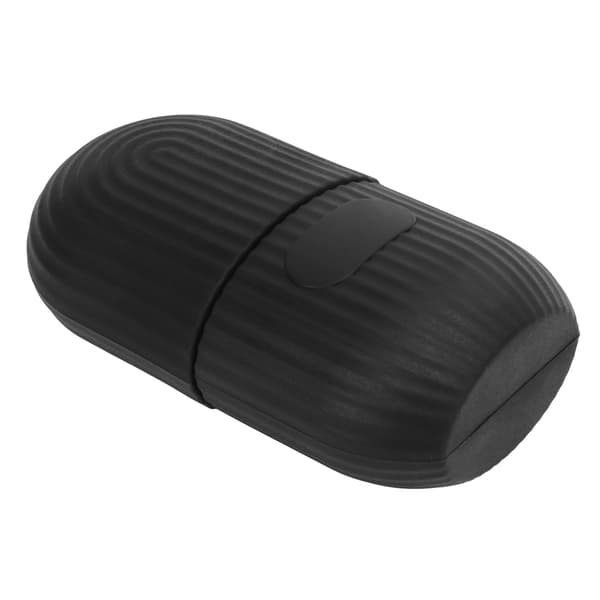 Ice Face Roller Kold Isform Holder Silikone Genanvendelig Kompatibel med ansigtsskønhed DIY ansigtspleje Sortstribet