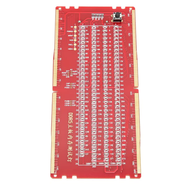 DDR5 Memory Tester Luminous Diode Säker Hållbar Stabil Desktop Minnestestare Kompatibel med minnesdatorreparation
