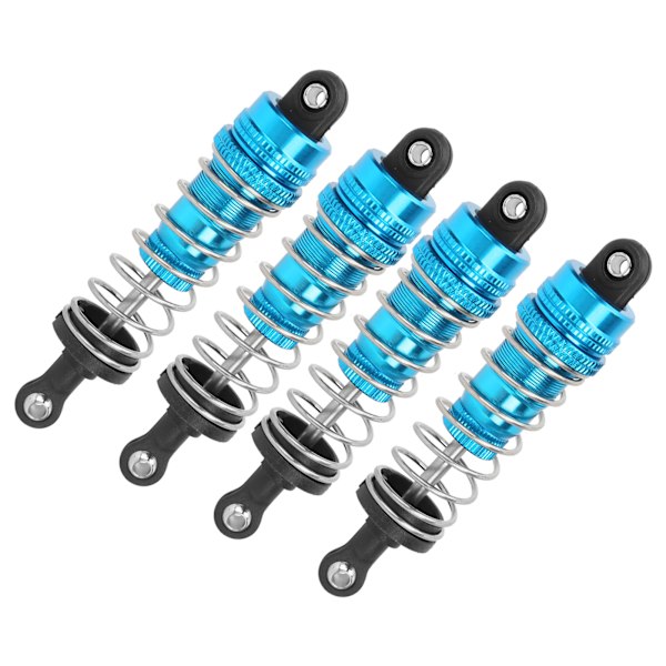 4st RC metallstötdämparsats för MN86 MN86S MN86K MN86KS 1/12 RC CrawlersBlue