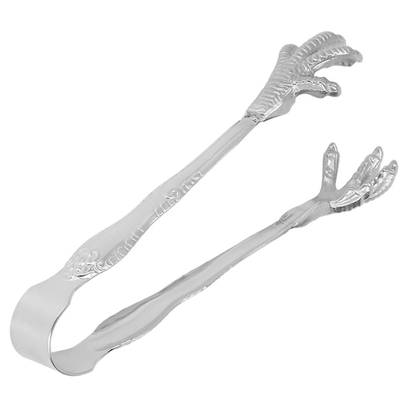 Eagle Claw Style Is Tænger Livsmedelsgodkendt Rustfrit Stål Forhindrer at Istangen Glider til Hjemmebaren Sukkerterninger Isbiter