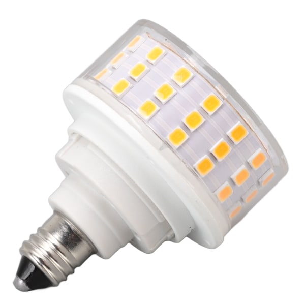 E11 LED-lampe ABS 10W 1000LM Flimmerfri maislampe for tak Bordsskåplampe 85‑265V varmt lys