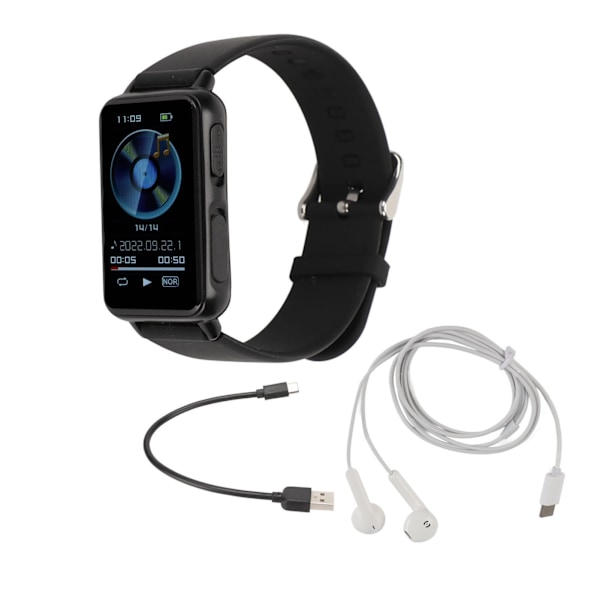 Äänitallennuskello AI Älykäs HD-kohinanvaimennus E-kirja Bluetooth Ääniaktiivinen tallennin kokouksiin, luentoihin ja oppimiseen 32GB