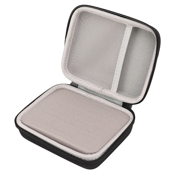 Guitar Pick Holder Case EVA Waterproof Picks Förvaringsväska för Capo Strings Axelremmar Svart