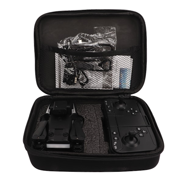 S162 Quadcopter 4K Kaksoislinsinen Nelisuuntainen Esteiden Välttely Cool Light Taittuva Quadcopter