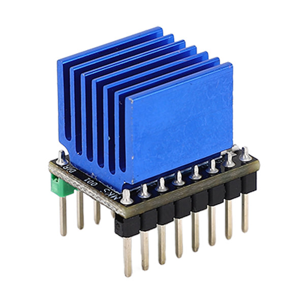 Trinmotor Driver TMC2226 256 Mikrostep Lav Støj med Køleplade 3D-Printer Tilbehør