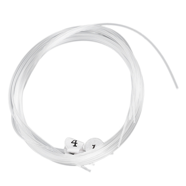 4st Ukulele String Nylon Transparent Varm Timbre Professionell Instrument String Set