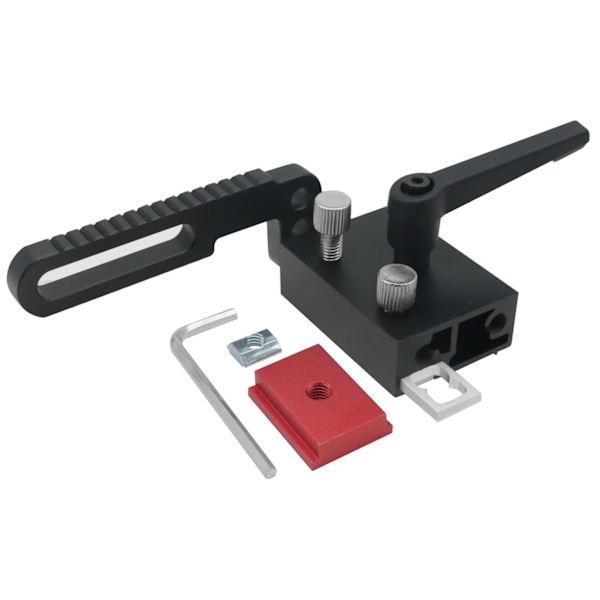 Staket Flip Stop 75 Typ T Spår Begränsning Enhet Aluminiumlegering Låsbar T Spår Locator