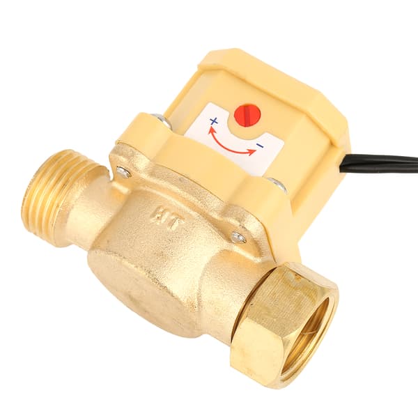 1 st Mässingspump Tryck Vattenflödeskontroll Sensor Switch G1/2 invändig hangänga