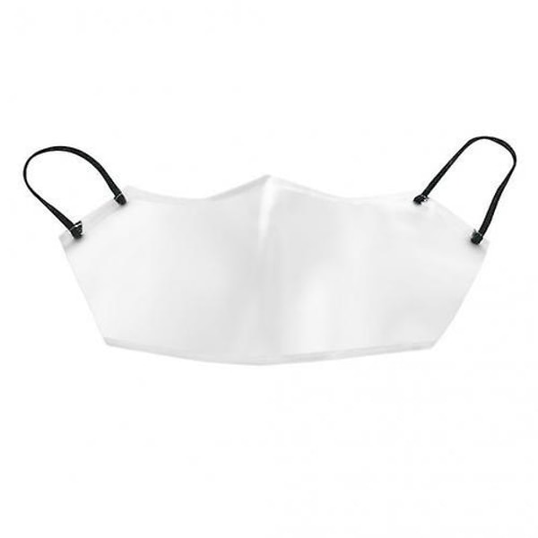 Voksen 5 stk Mini Shield Vaskbar Gjenbrukbar Komfortabel maske Gjennomsiktig visuell maske