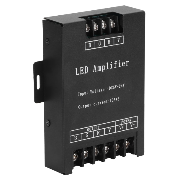 LED-signaalinvahvistin RGB-valonauha Power Controller Repeater Moduuli DC5-24V