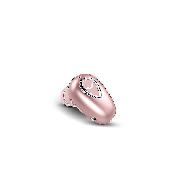 Trådløse Bluetooth-ørepropper med mikrofon - Roserød