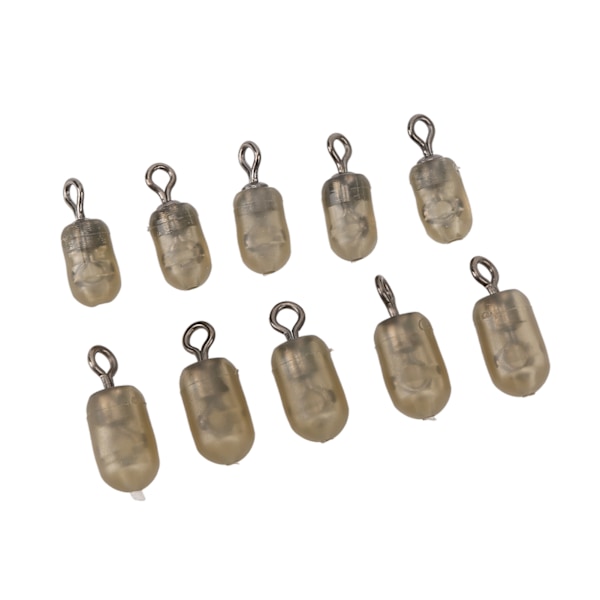 40st Carp Fishing Swivel Connector Carp Bait Cage Hårrigg Stopppärlor Fiskeredskap Tillbehör