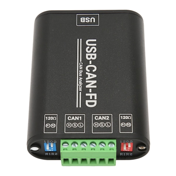 Teollinen USB-CAN FD -sovitin CAN FD -väylän kommunikaatioliittymämuunnin CAN FD -protokollan datan analysointi