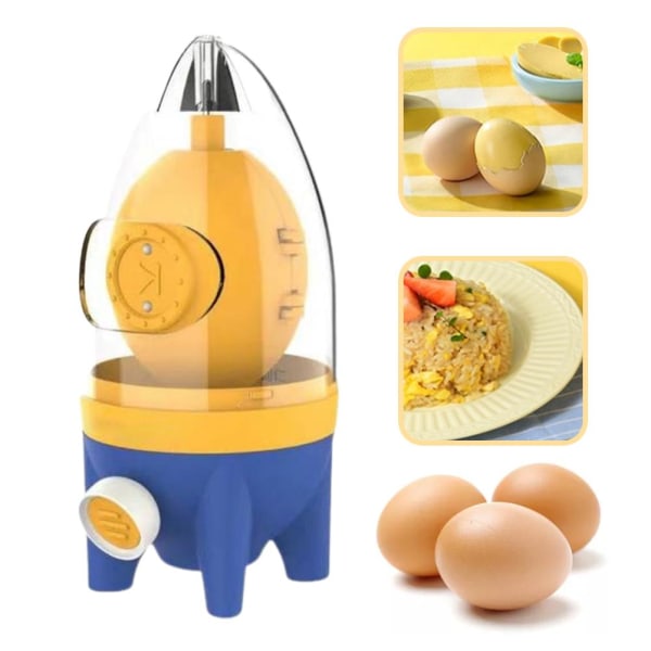 Manuel husholdningsægblomme- og proteinblander gylden æg shaker æg scrambler