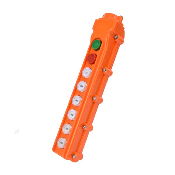 Kranfjärrkontroll Lyftströmbrytare Tryckknappslåda Regntät 220V/500V COB‑63A