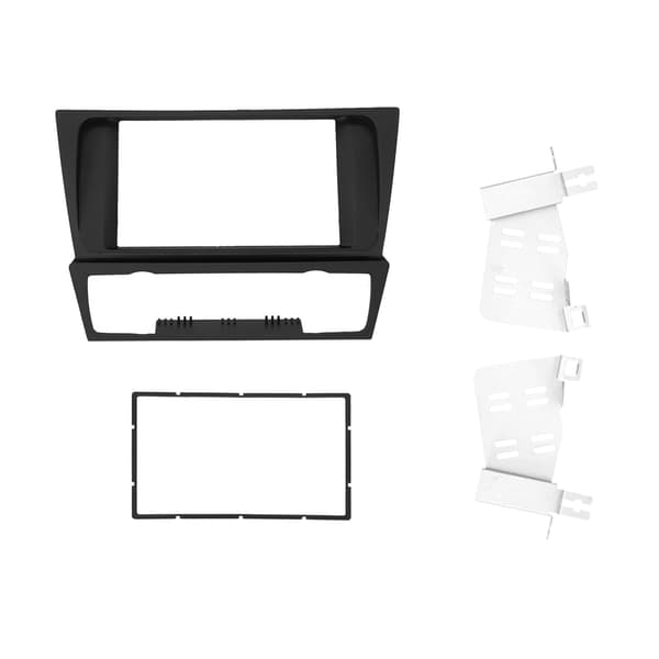 2DIN Navigationsram Mittkonsol Instrumentbräda Ersättning för 3-serien E90/91/E92/E93 2004-2012