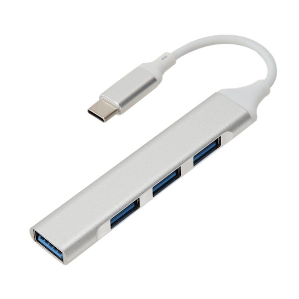 4-i-1 USB-C-hub 5 Gbps Plug and Play Multiskydd USB-C-multiport-adapter för U-disk, mus, tangentbord