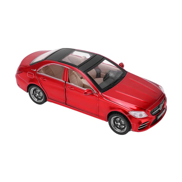 【NX】1/32 Legering Trykstøbt Modelbiler Træk Tilbage Legetøjsbil med Lyd og Lys til Drenge og Piger Gave Rød