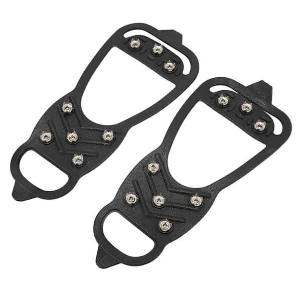 1 par 8-tands ispigge Anti-slip Ice Traction-klodser Sko-greb til at gå på sne og is