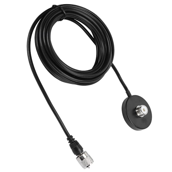 Bilradio Antenne Magnetbase Sugkopp Magnetfeste Base Kabel for bilradio