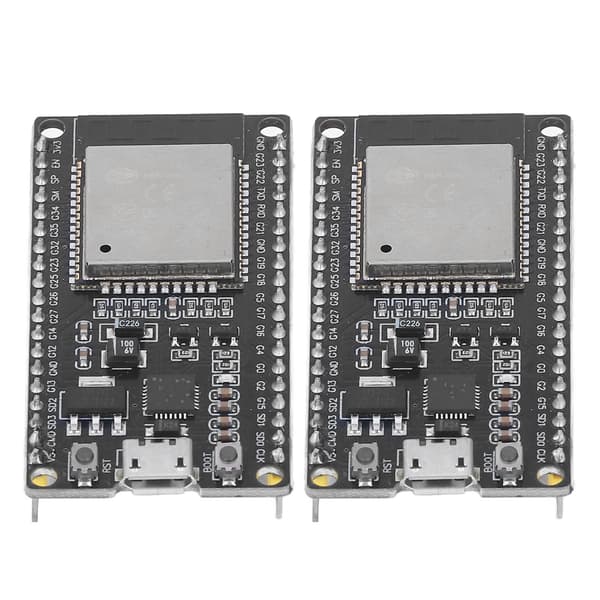 2 stk. ESP32 udviklingskort 2 i 1 Dual Core 2,4 GHz 38PIN udviklingskortmodul