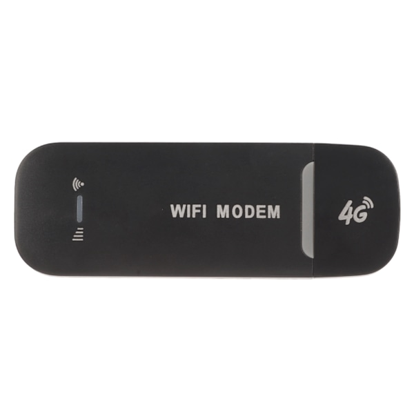 4G WiFi-reititin Musta Jopa 10 käyttäjälle Vakaa Helppo liitäntä USB Plug and Play 4G LTE -reititin Hotspot-käyttöön Micro SIM -kort Puhelin PC