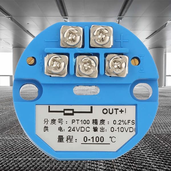 -50 ~ 400 grader PT100 temperatursender DC24V Utgang 0-10V sensor