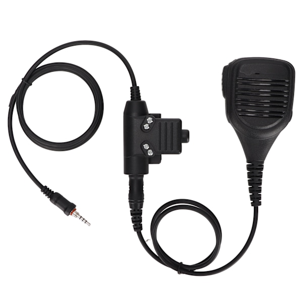 Högtalare Skuldermikrofon 7,1 mm axelmikrofon med U94 PTT för Yaesu Vertex VX‑6R VX‑7R