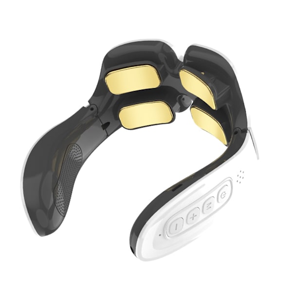 4 Heads Intelligent Cervikal Spine Massager Elektrisk sladdlös Hot Compress Massager för nacke axel Allmänt