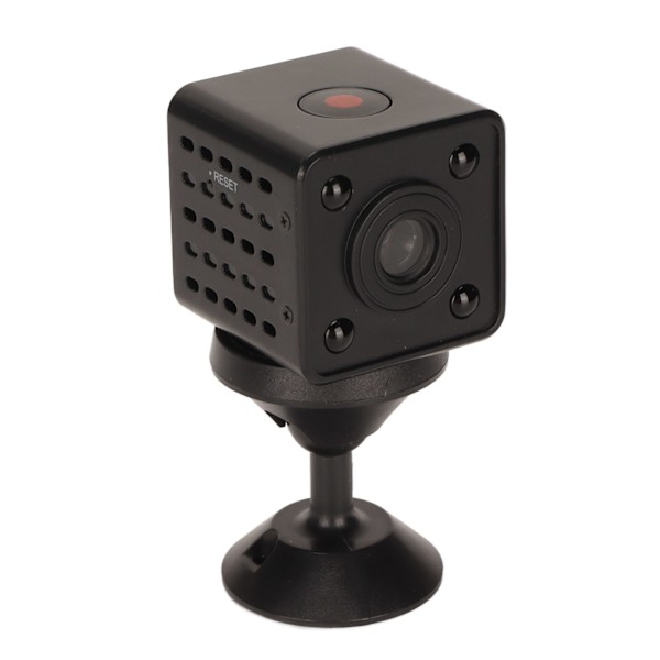 Mini WiFi-kamera Trådlös Liten Videokamera Nanny Cam HD Mörkerseende Rörelsedetektering för Hemsäkerhet