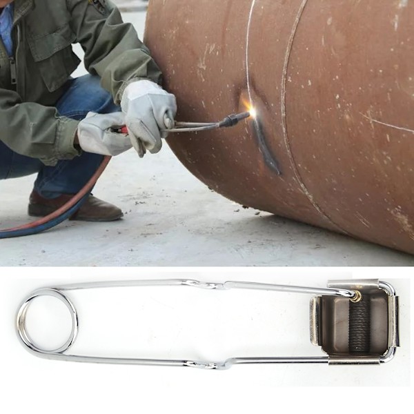1. Flints Spark Lighter Firkantet Nikkelbelagt Stål 10 stk Avrundet Hode Tennere Flints Outdoor Survival Kit