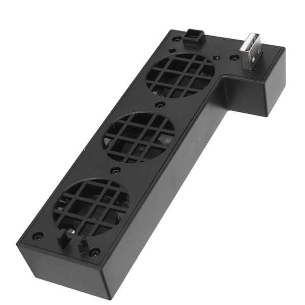 USB Køleblæser til Xbox One X Lav støj Effektiv Varmeafledning Spilkonsol Køleblæser med 3 Køleblæsere 5V 1A