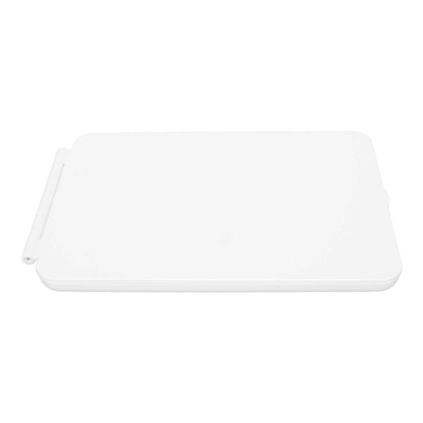 Opplyst sminkespeil med 3 farger Lysmoduser Foldbar Oppladbar Bærbar Mini sminke-LED-speil for reiser Hjembruk Hvit