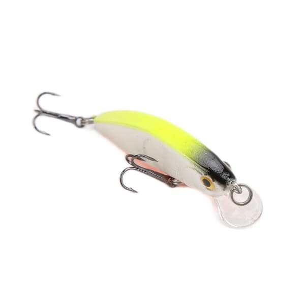 Fiskedrag Mini Deep Diving 3D Ögon Minnow Fiskedrag Crankbaits för Sötvattensfiske 2#