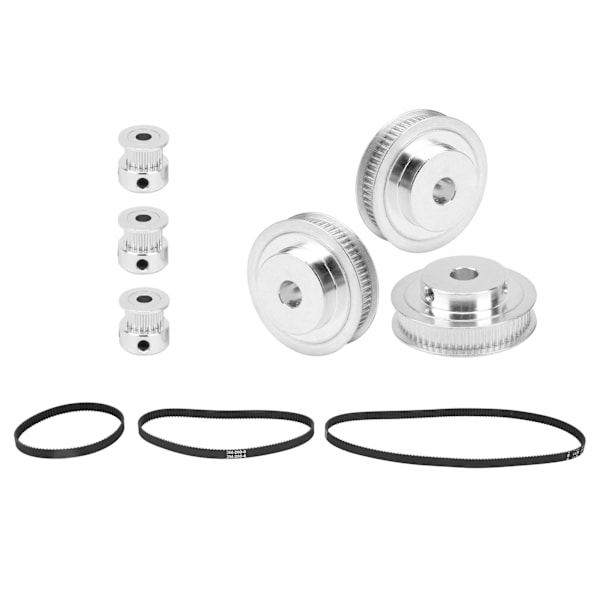 20 hammasta / 60 hammasta synkroninen pyörä 8 mm reikä 2GT200/280/400/mm hammasnauha