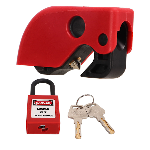 Universal kretsbrytare Lockout Set Säker Kompakt Enkel installation Circuit Breaker Lockout Device