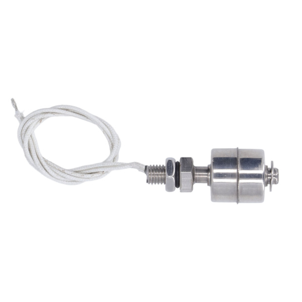 5Mpa Flydende Vandniveaukontakt Rustfrit Stål Niveaukontrolsensor 10 mm Slaglængde 0-220V 45 mm L