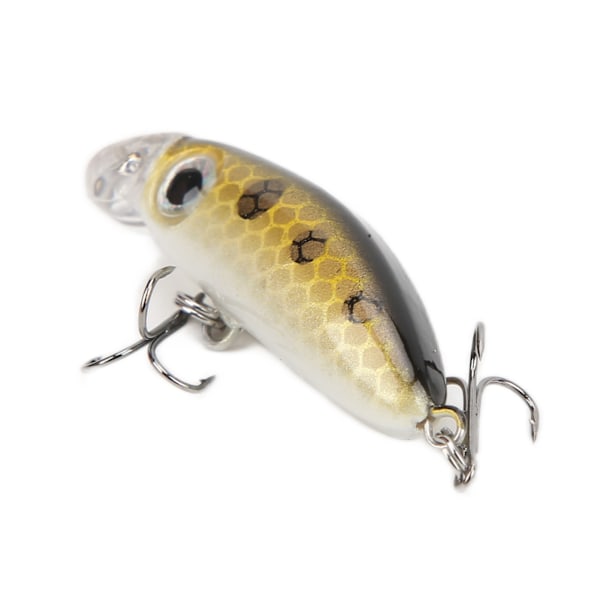 Minifiske lockbete Mini Crankbait Fiske hårt bete för bas öring Gädda Catfish6#